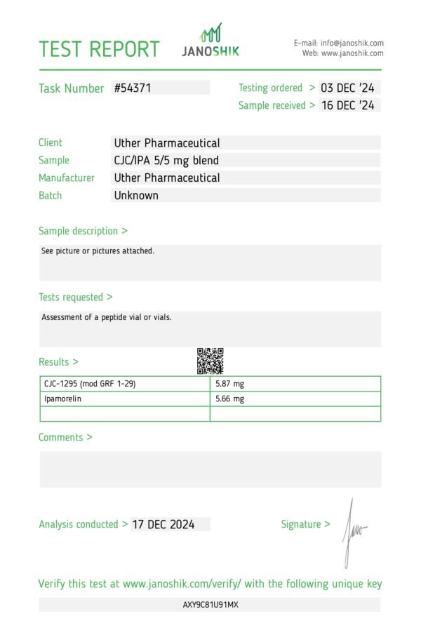 CJC(No DAC)/Ipamorelin 10mg KIT - Image 2