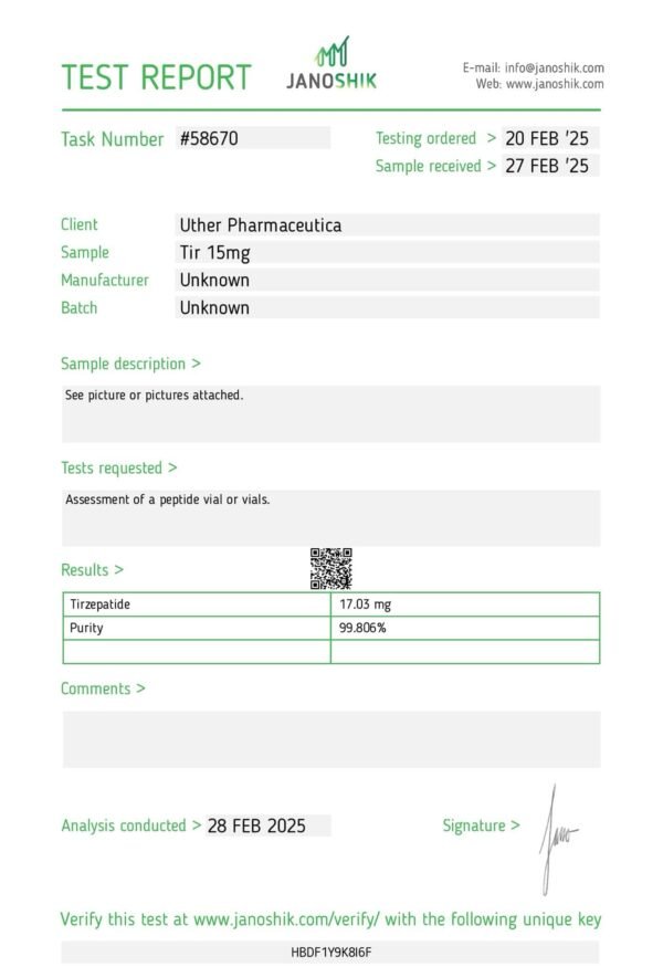 Tirzepatide 15mg Kit(150mg) - Image 3