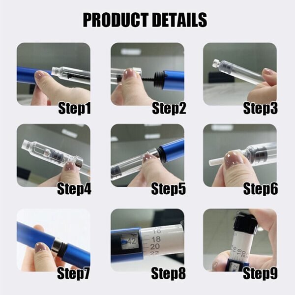 Precision Peptide Dosage Pen and Cartridge - Image 2