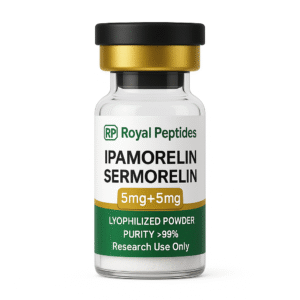 Sermorelin 5mg & Ipamorelin 5mg Peptide Blend Kit