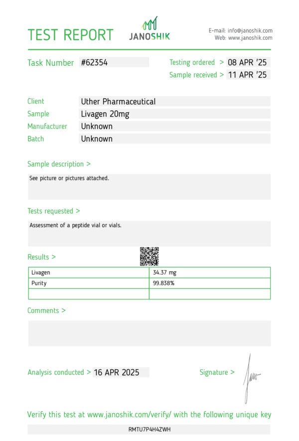 Bioregulator Research Peptide Kit- Preorder Only - Image 5